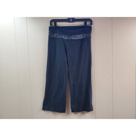 Lululemon Leggings 6 Reversible‎ Cropped Black Athletica - Picture 1 of 9